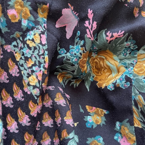 90’s Ribkoff floral maxi skirt / size 12 - Picture 3 of 16